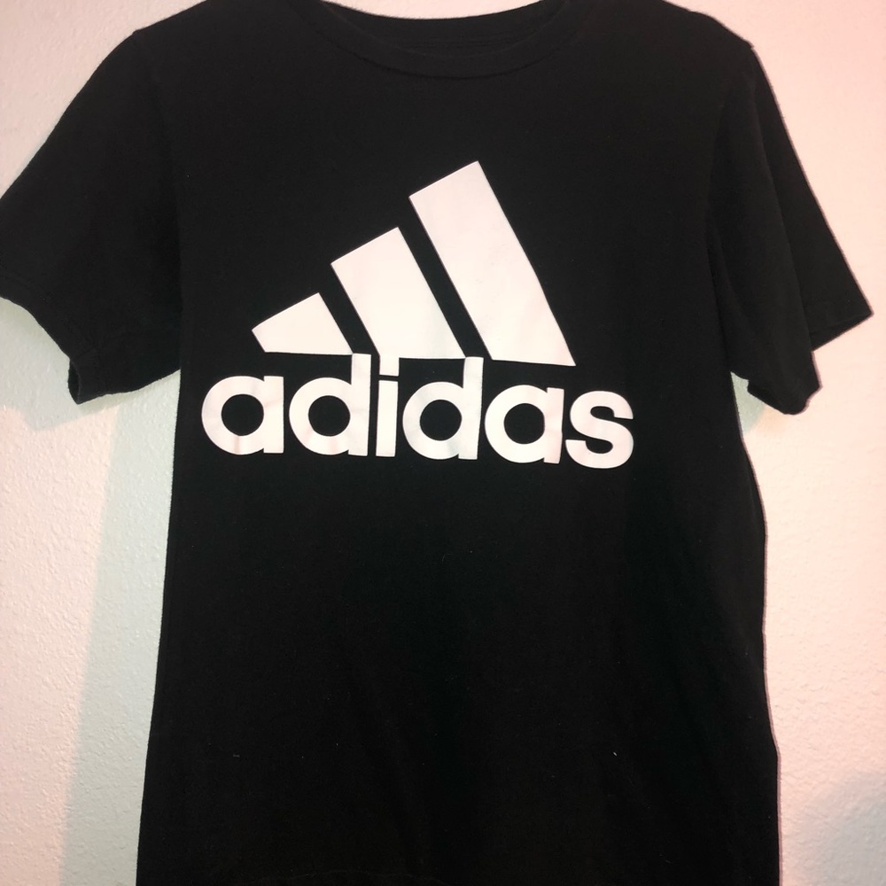 Black adidas shirt